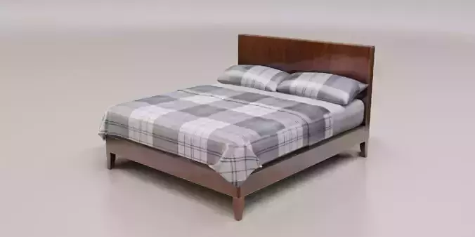 Bed 01 model in Blender 3D model
