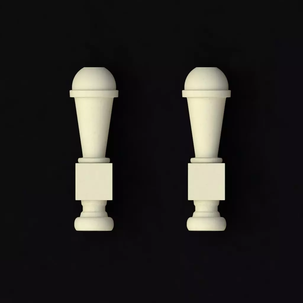 baluster door knob Free 3D model
