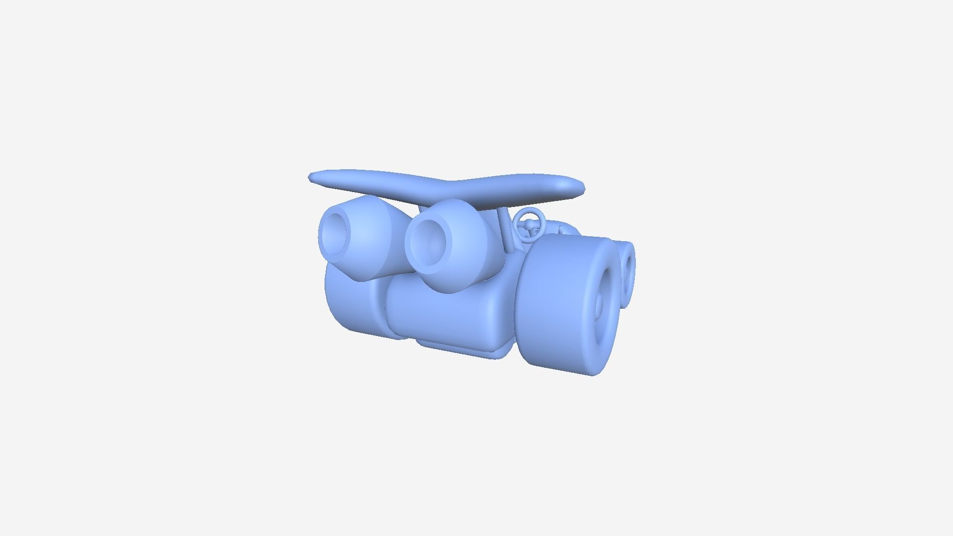 Cartoon Kart A06 Yellow - Vehicle Racing Design Low-poly 3D model_9