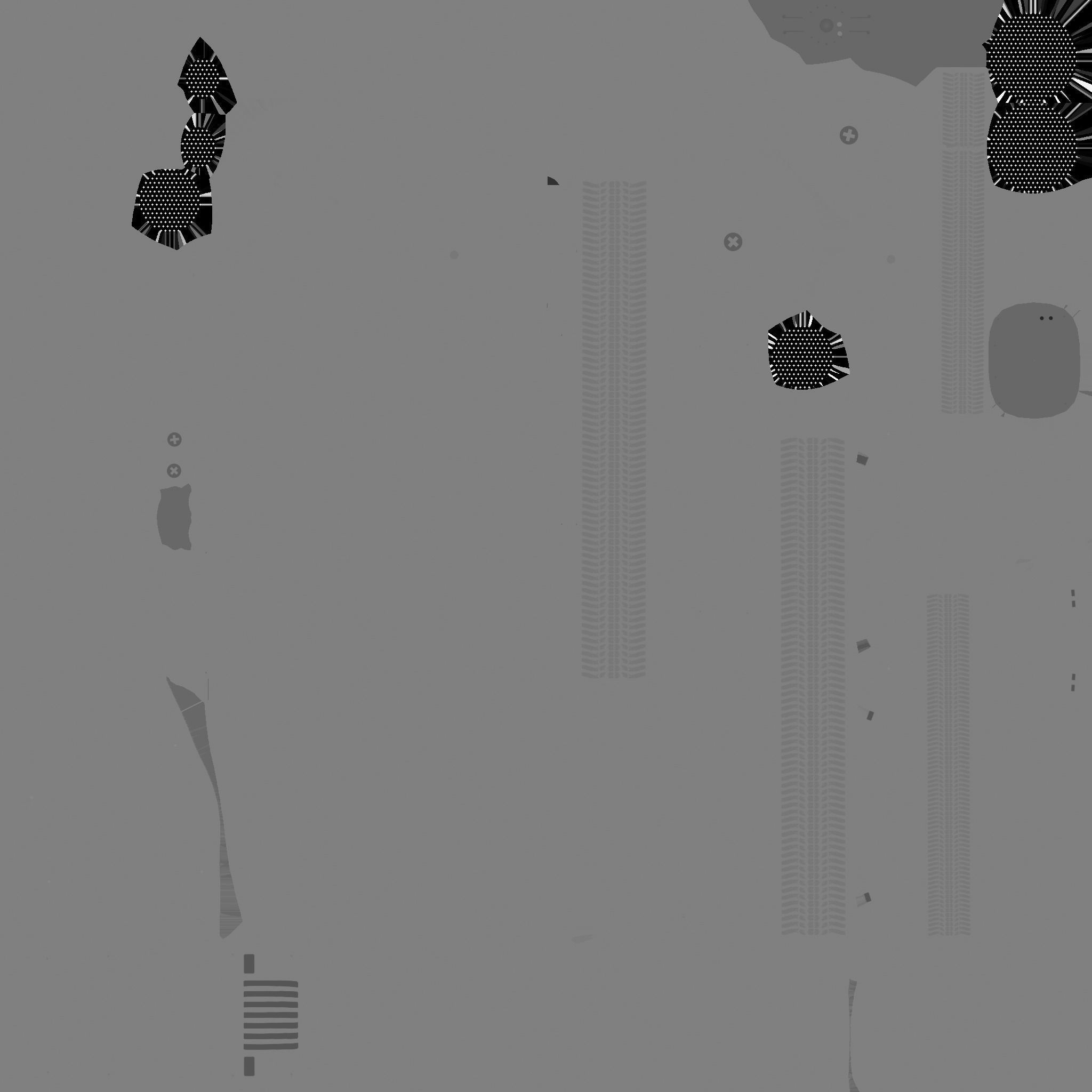 Cartoon Kart A07 Orange - Vehicle Racing Design Low-poly 3D model_21