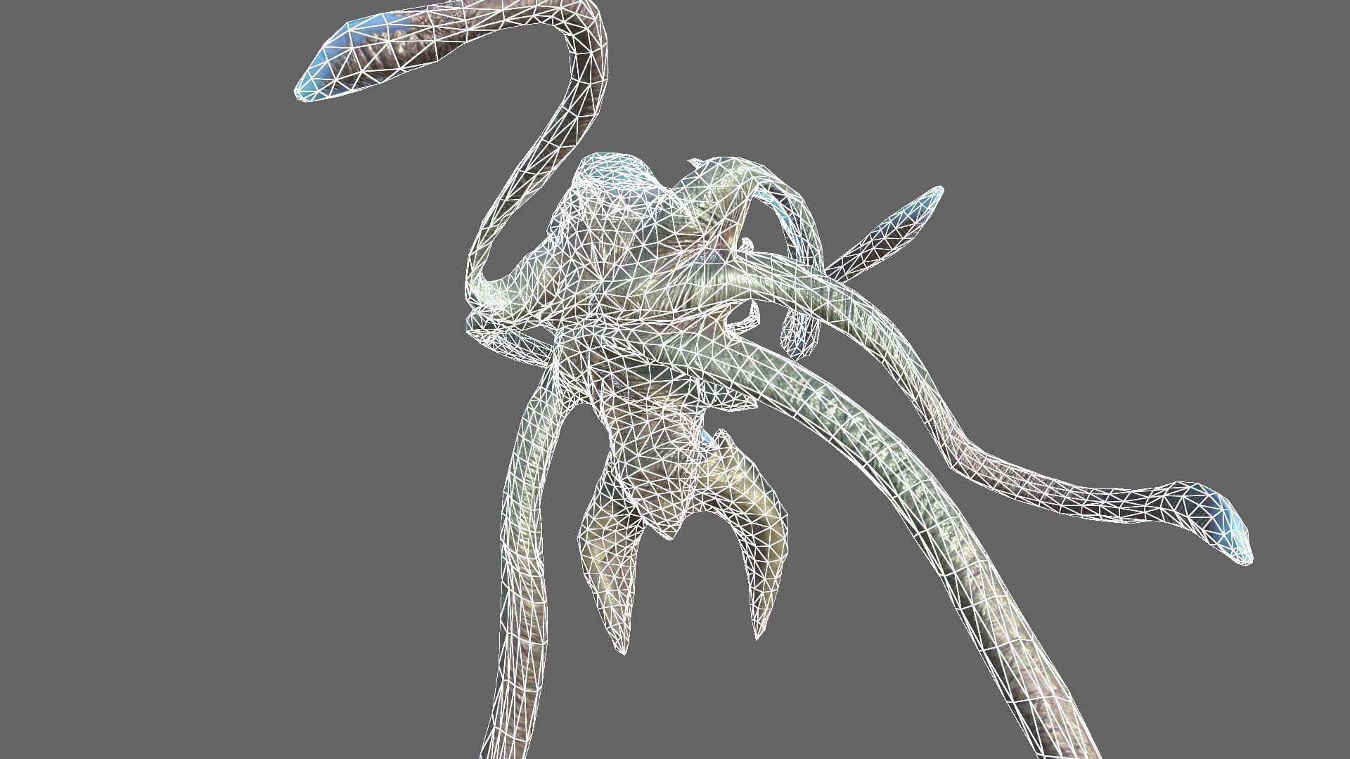 Alien Blackout Low-poly 3D model_15