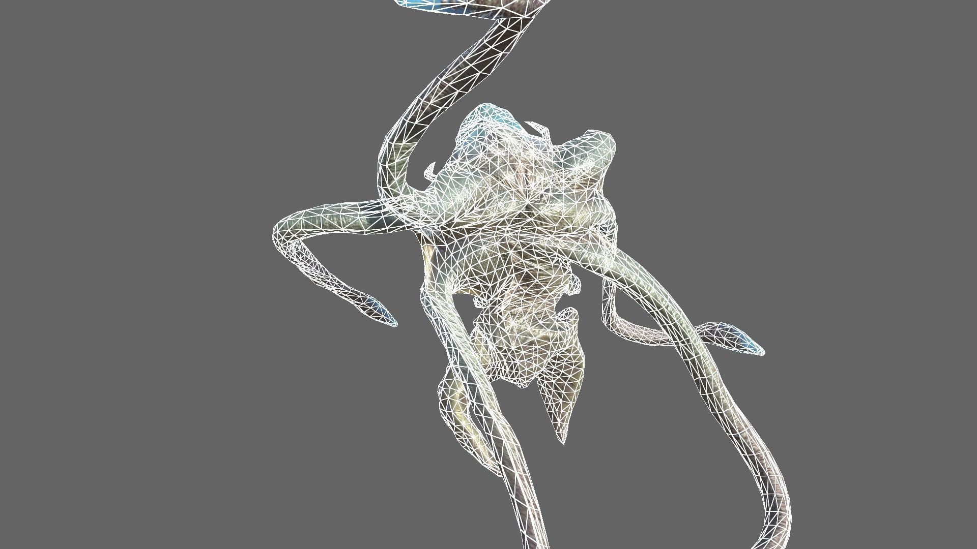 Alien Blackout Low-poly 3D model_14