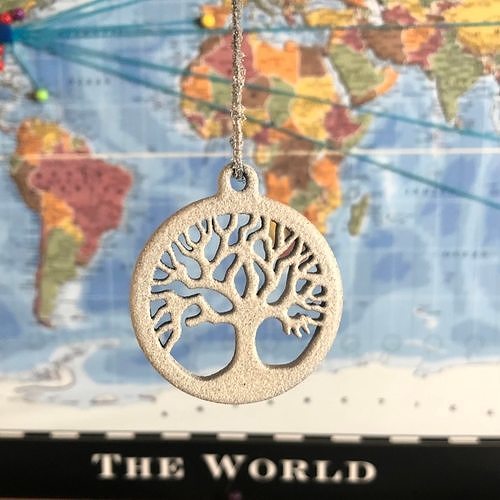 Tree of Life Pendant 3D print model