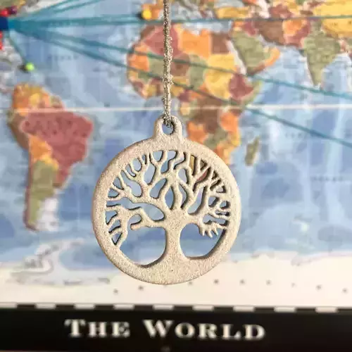 Tree of Life Pendant 3D print model