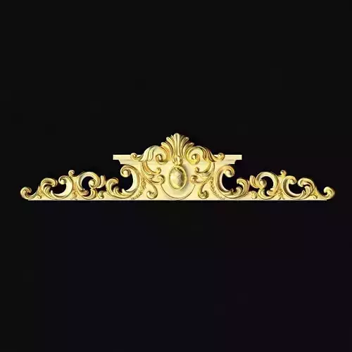 dekor gold ornate border