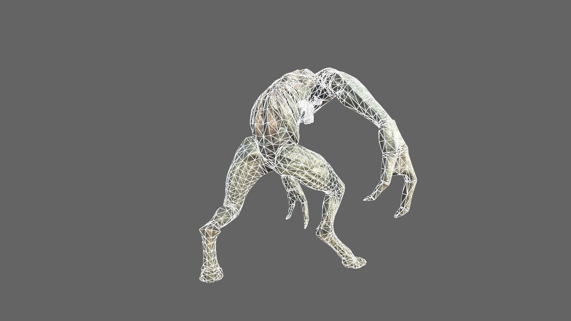 Alien Light Soldier 1 Low-poly 3D model_15