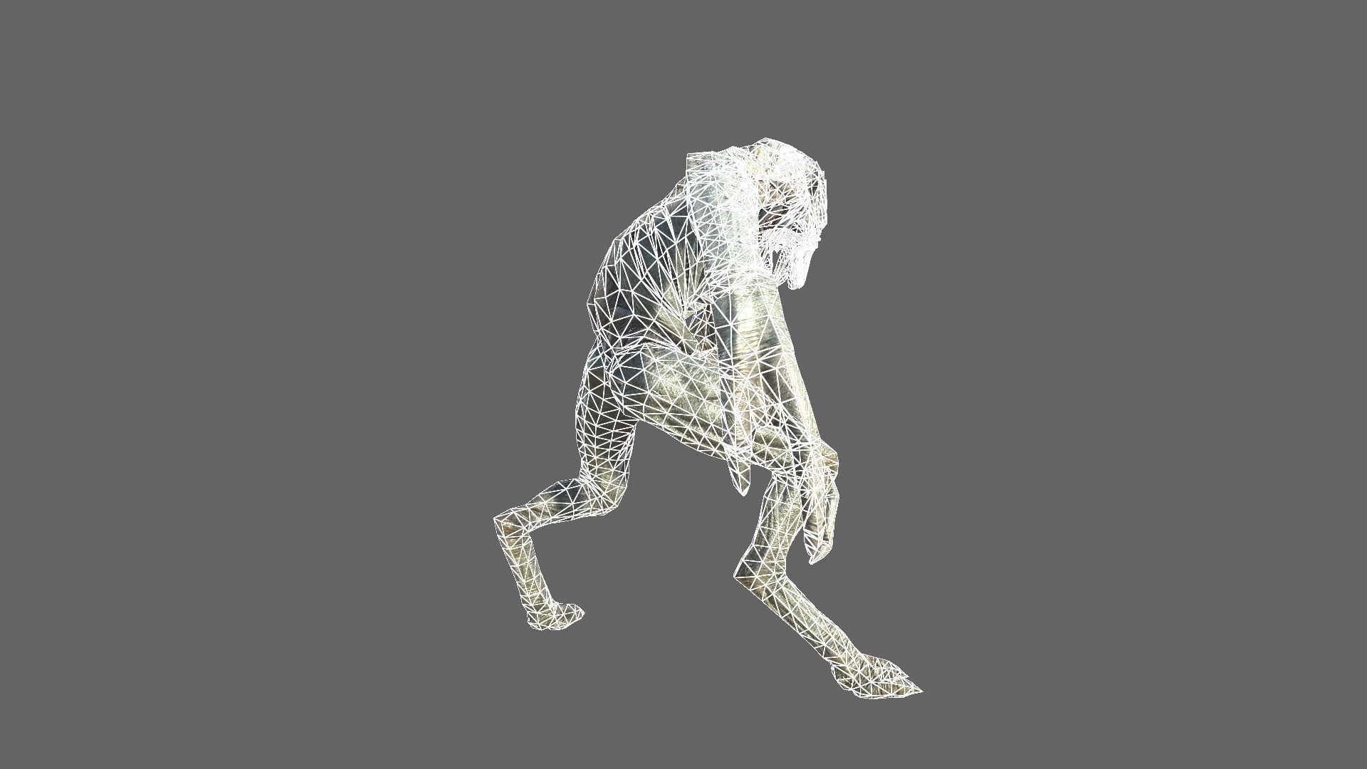 Alien Light Soldier 1 Low-poly 3D model_16