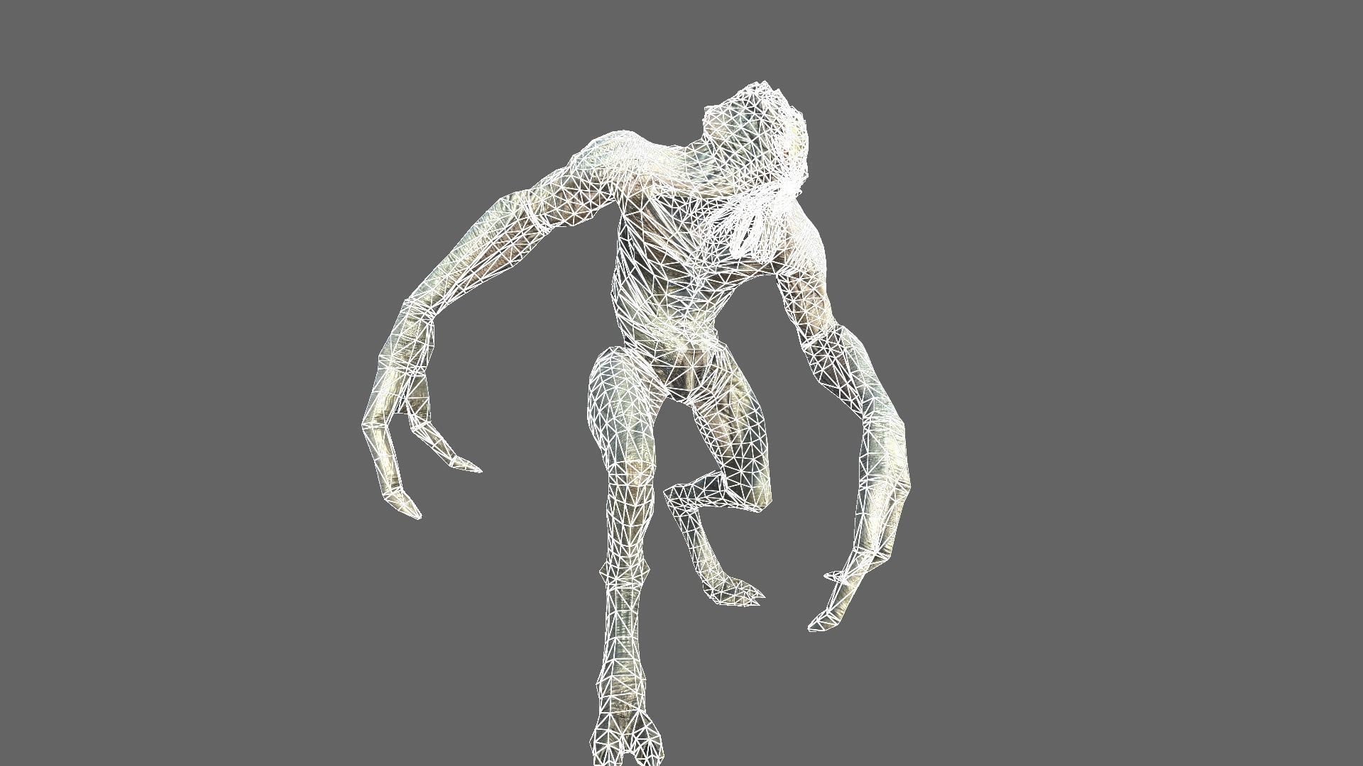 Alien Light Soldier 1 Low-poly 3D model_18