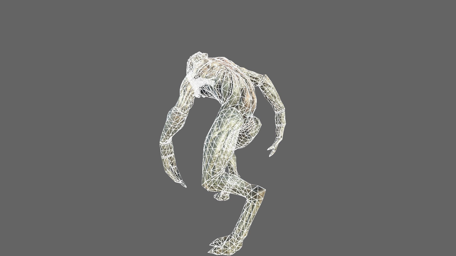 Alien Light Soldier 1 Low-poly 3D model_13