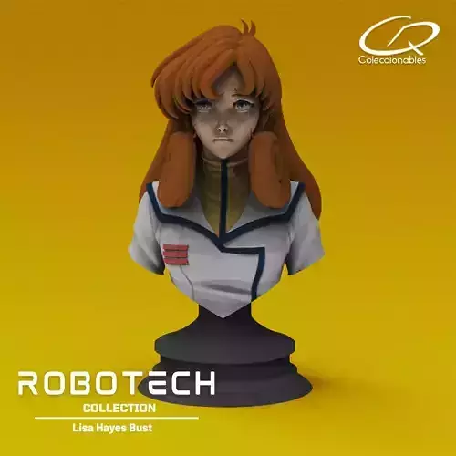 Anime Classics - Robotech - Lisa Hayes 3D print model