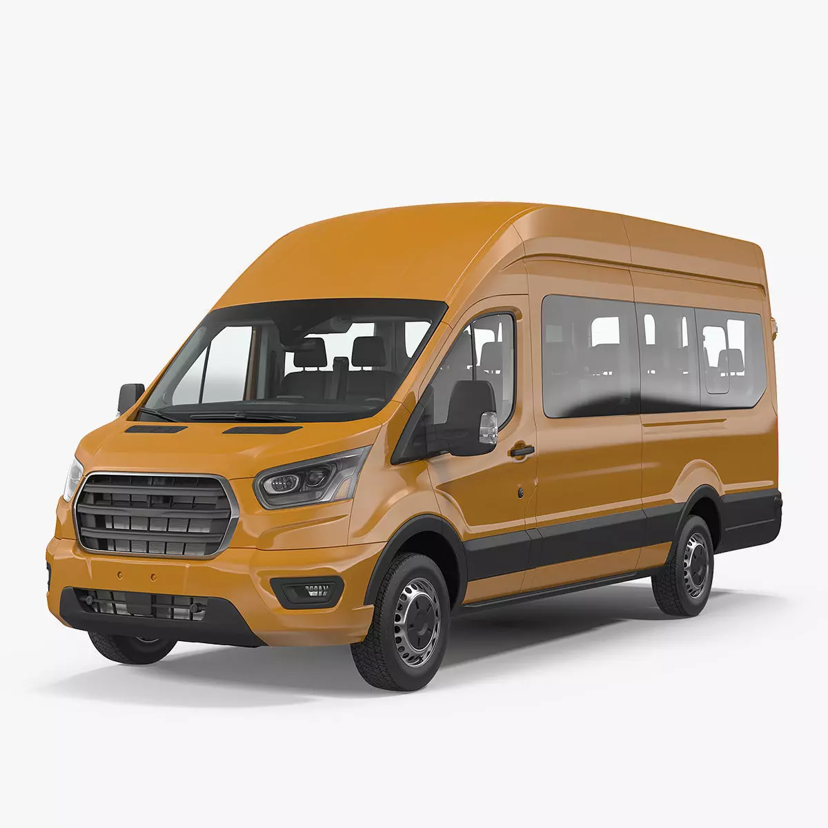 Passenger Van 3D model_0