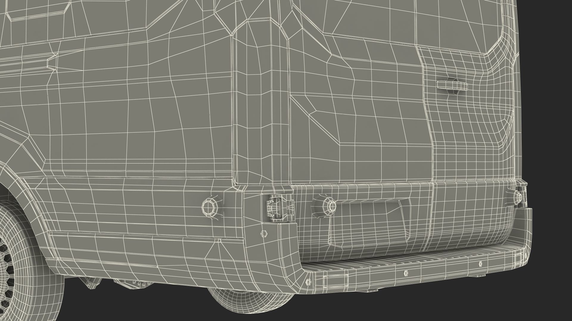 Passenger Van 3D model_24