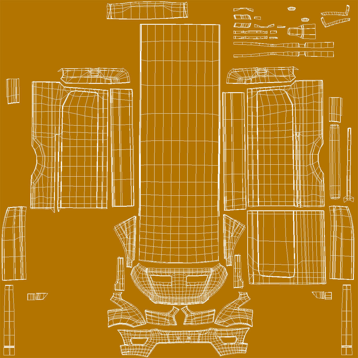 Passenger Van 3D model_16