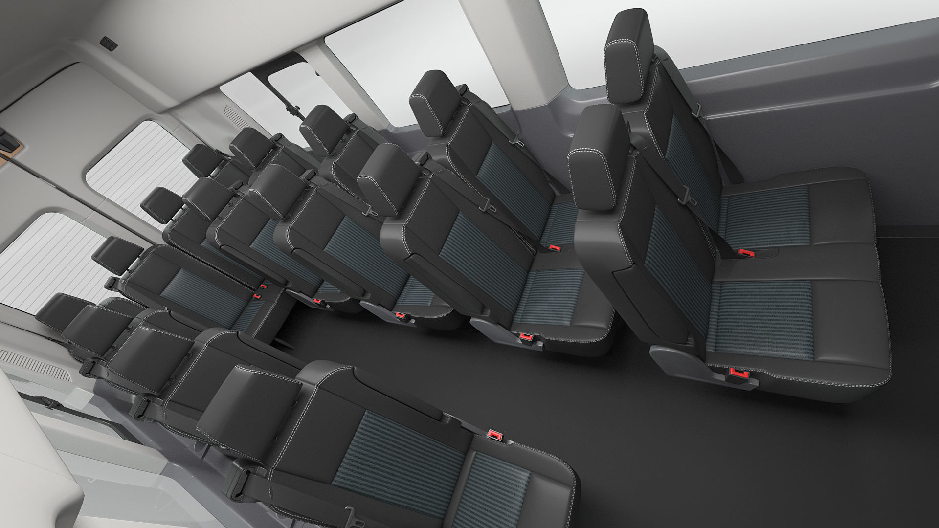 Passenger Van 3D model_10