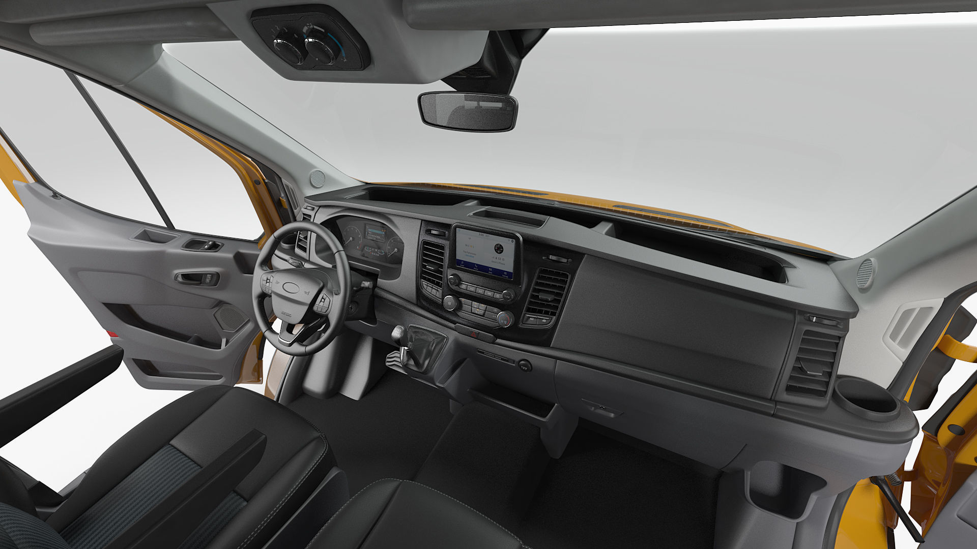 Passenger Van 3D model_8