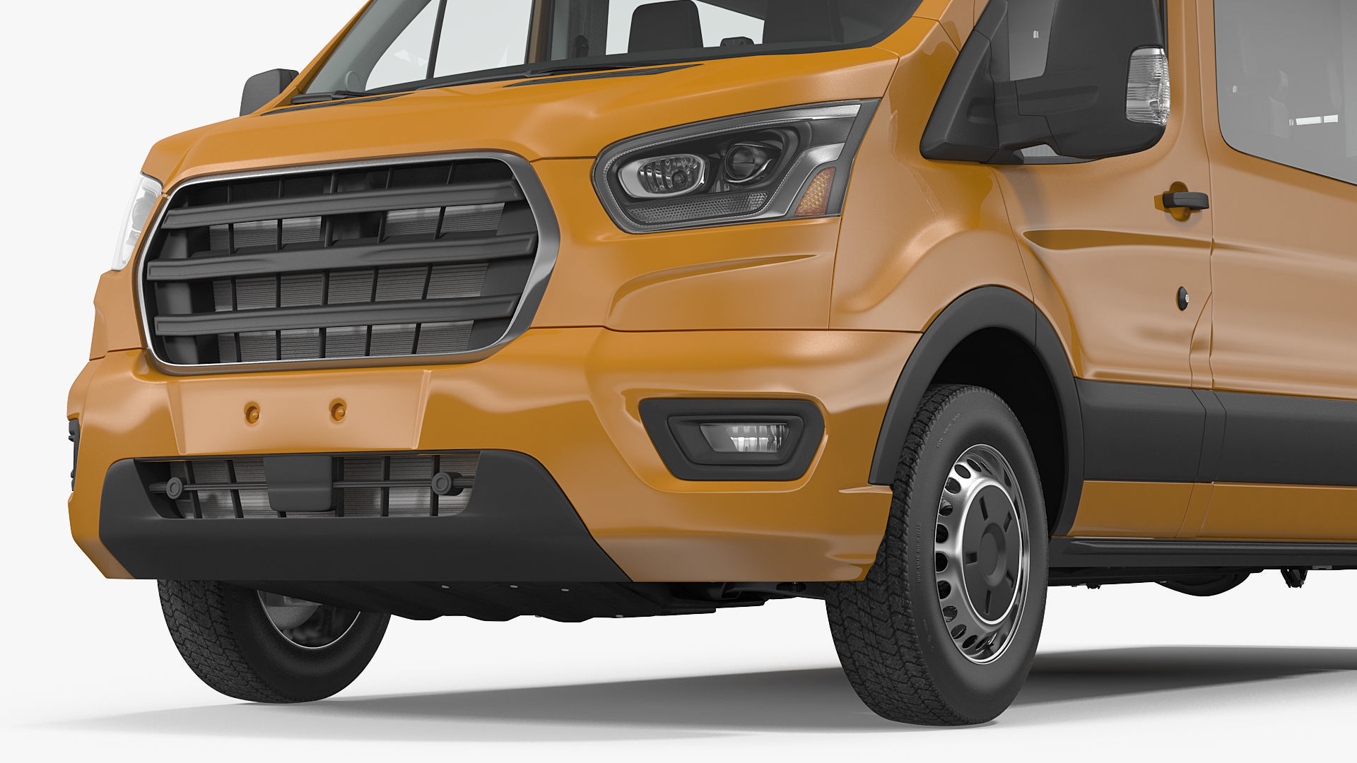 Passenger Van 3D model_6