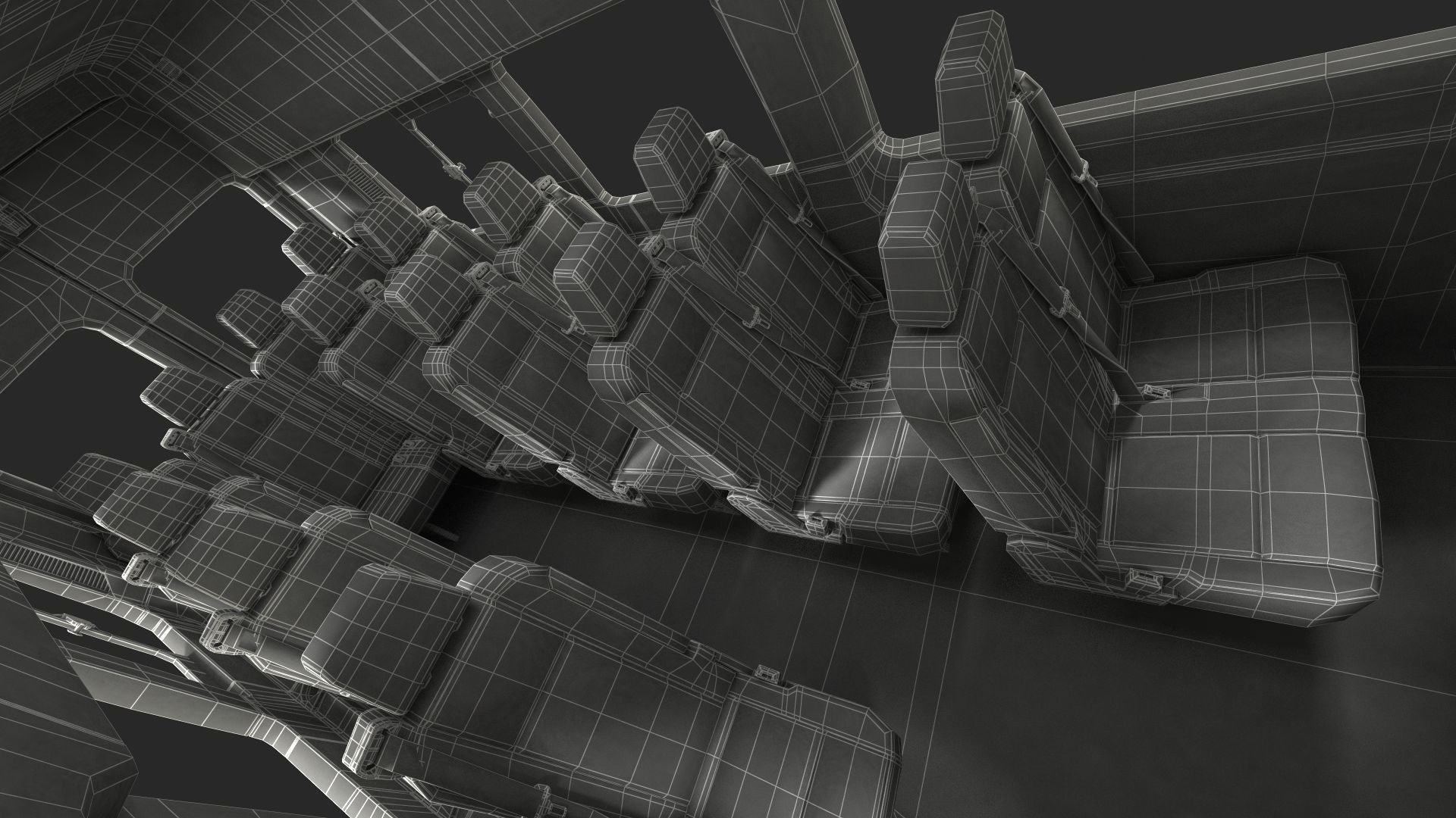 Passenger Van 3D model_23