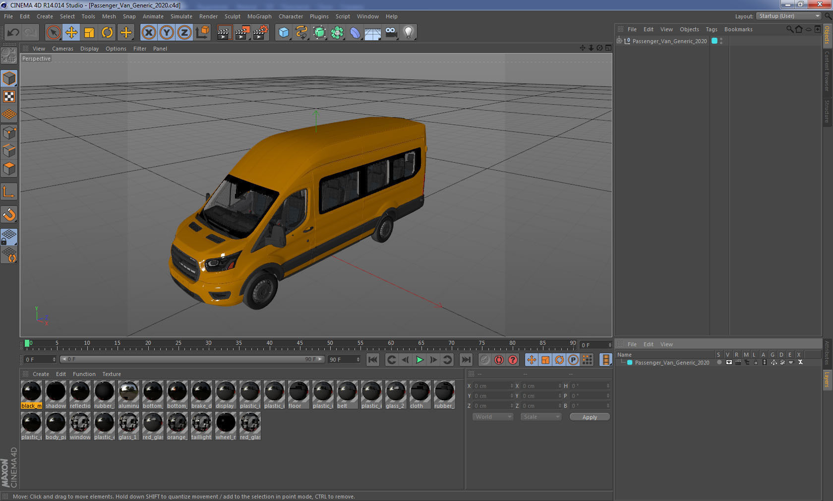 Passenger Van 3D model_27
