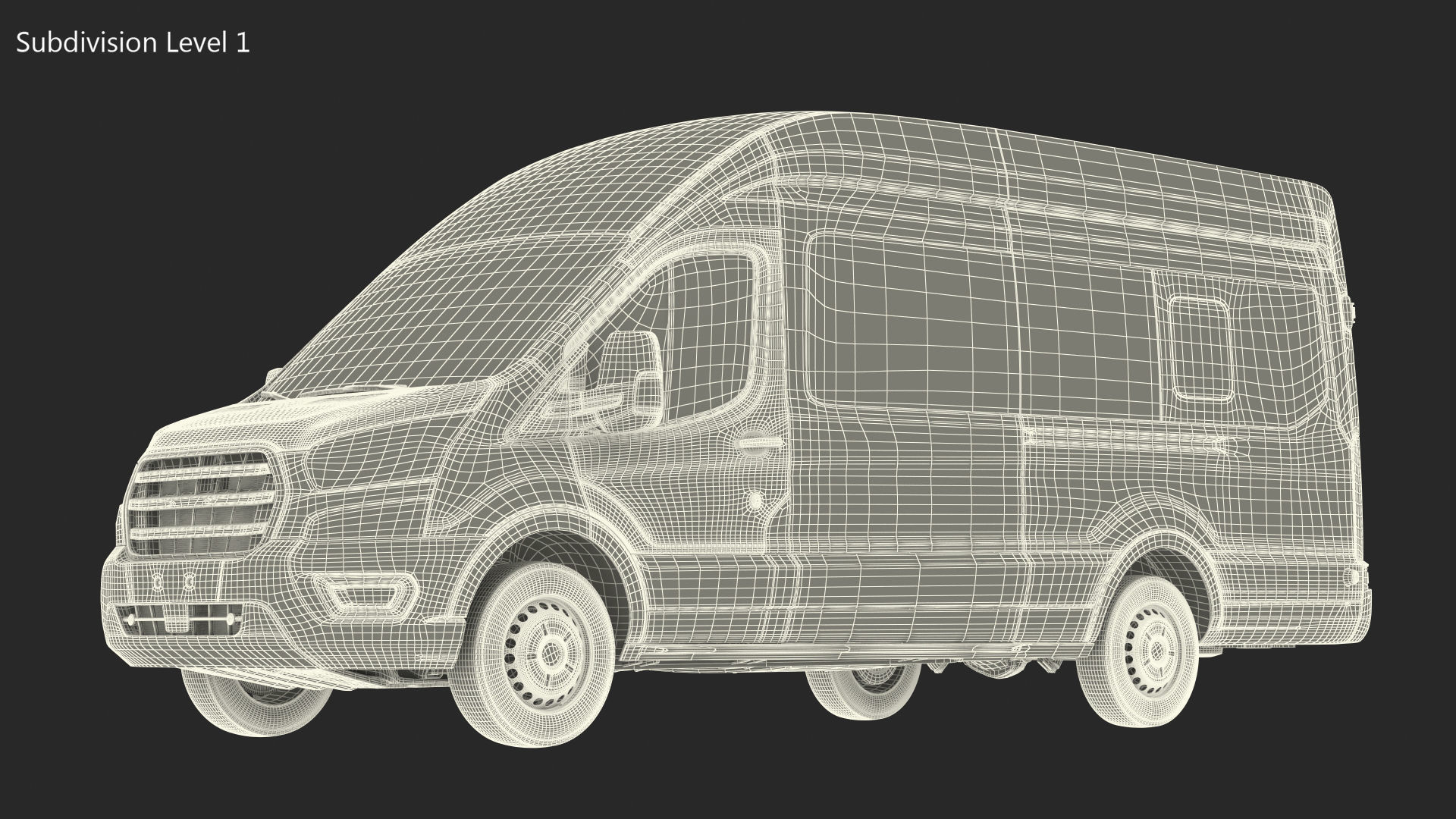 Passenger Van 3D model_15