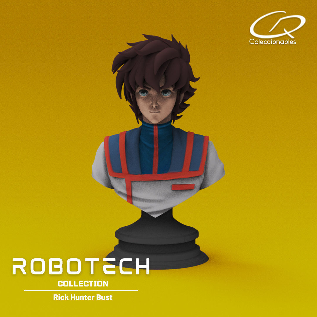 Anime Classics - Robotech - Rick Hunter 3D model 3D printable | CGTrader