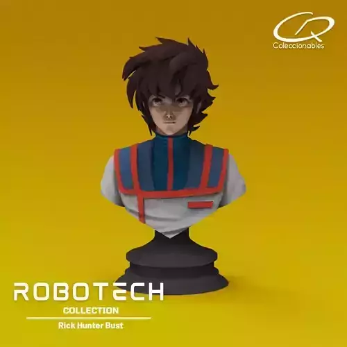 Anime Classics - Robotech - Rick Hunter 3D print model