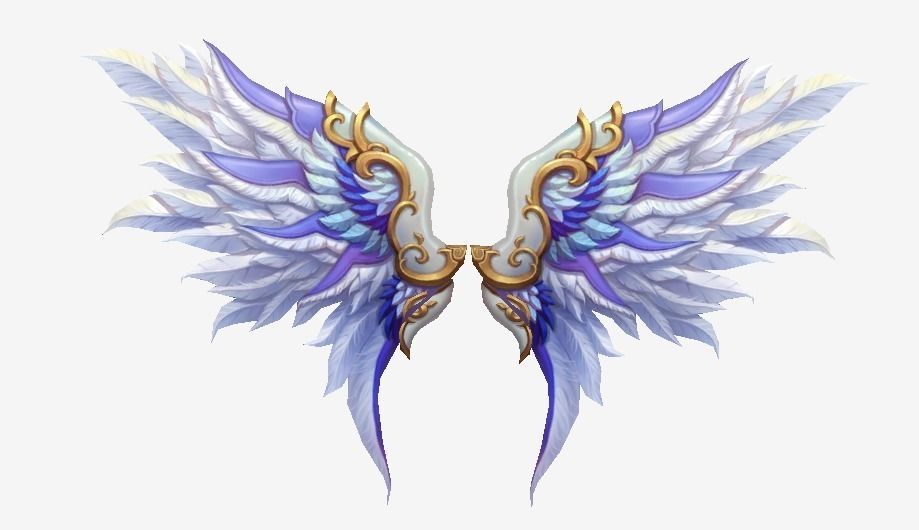 Futuristic Wing Low-poly 3D model_14