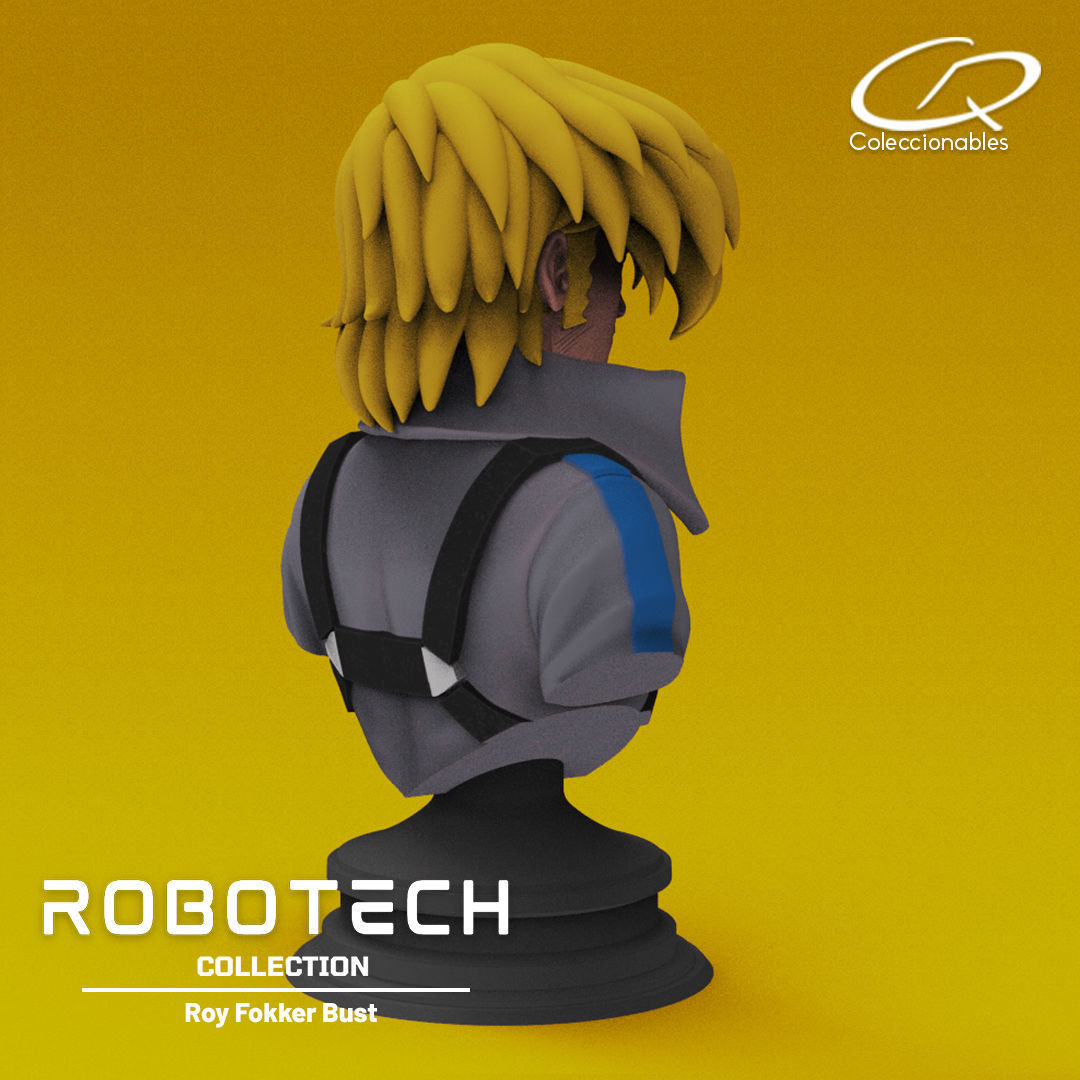 Anime Classics - Robotech - Roy Focker 3D model 3D printable | CGTrader
