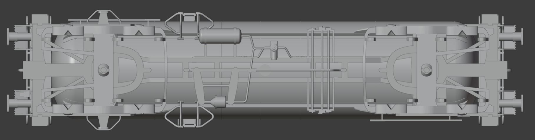 H0 1-87 scale Zagns 54 tank car 3D print model_4