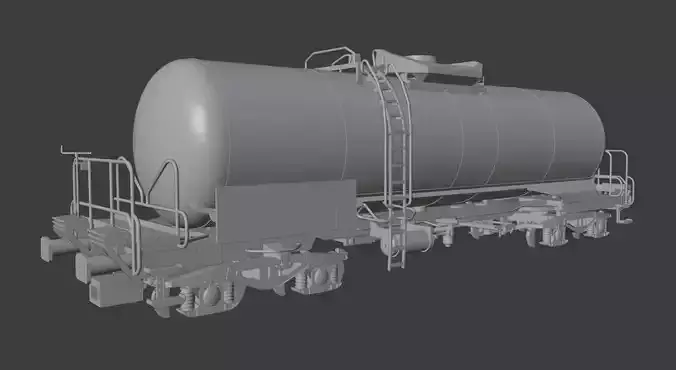 H0 1-87 scale Zagns 54 tank car