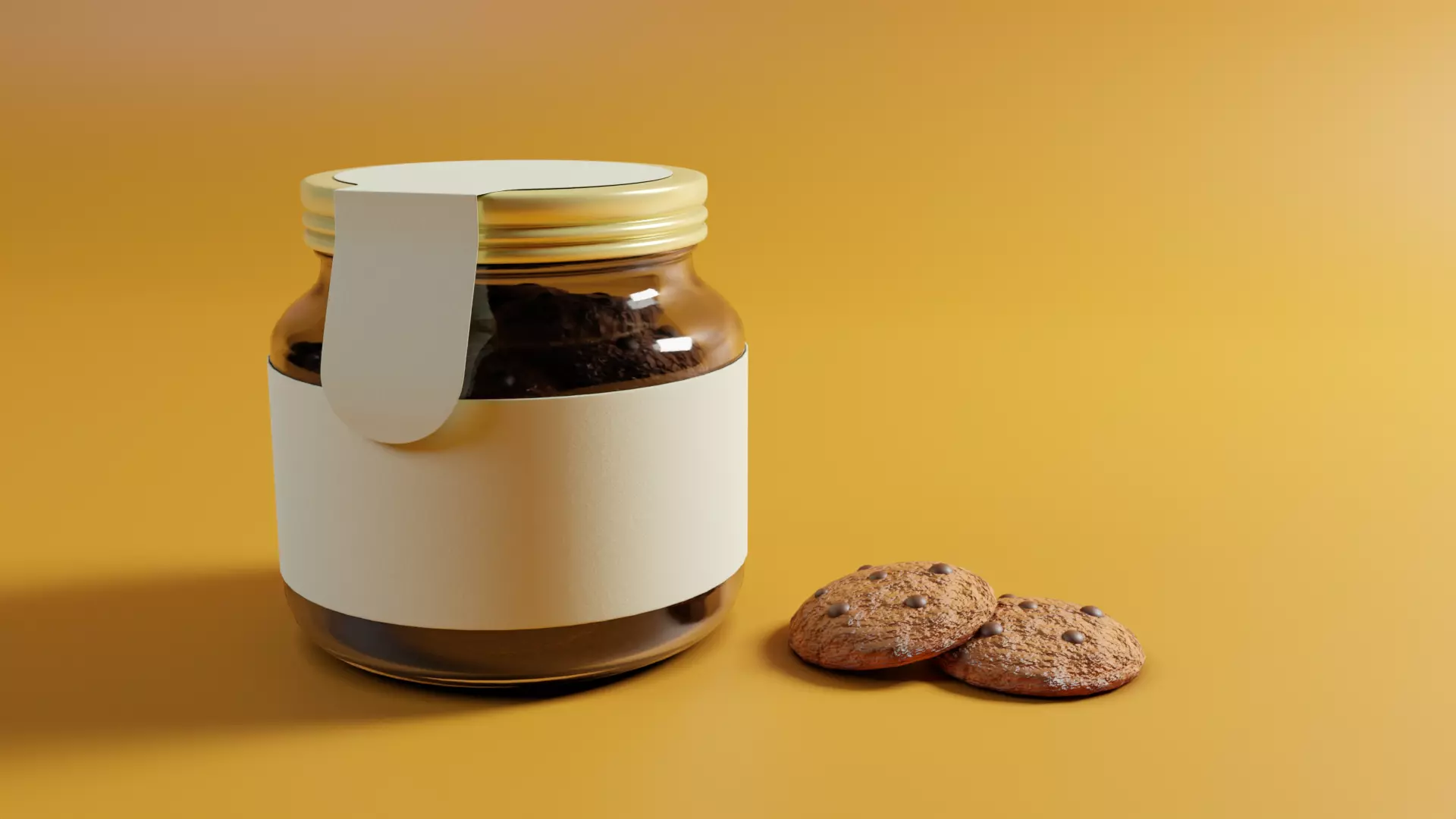 Cookies Jar Free 3D model_0