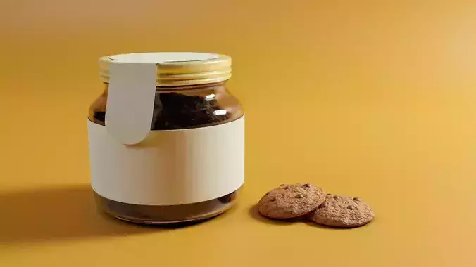 Cookies Jar Free 3D model