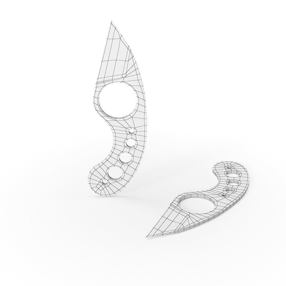 Fred Perrin La Griffe knife 3D model_10