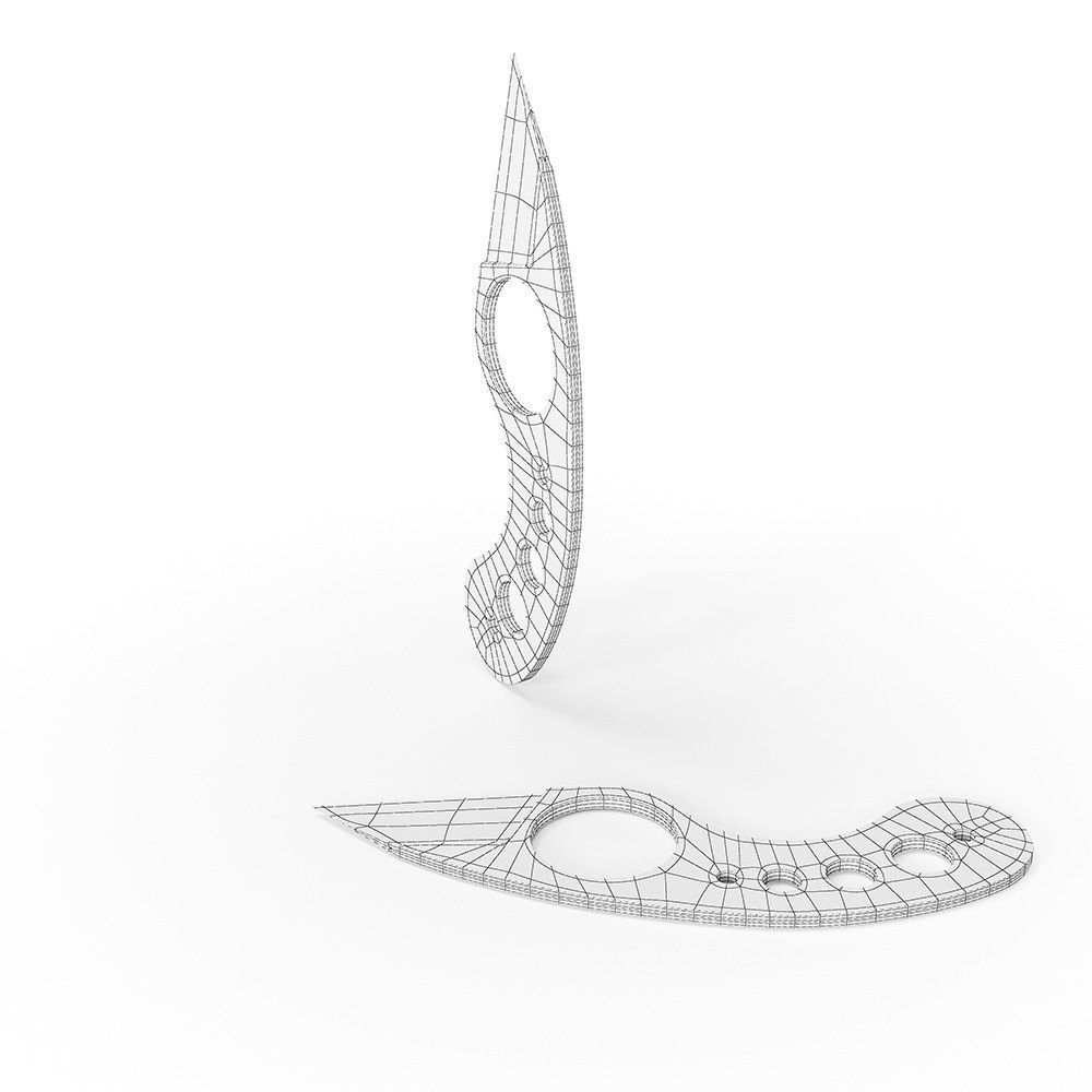 Fred Perrin La Griffe knife 3D model_9