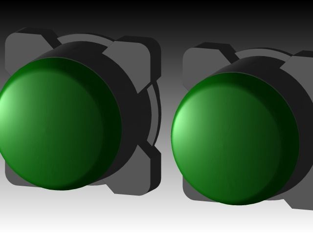 Hella 90mm Headlight Modules Free 3D model_2