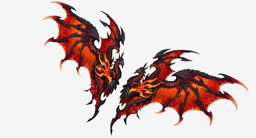 Dragon Wing Low-poly 3D model_10