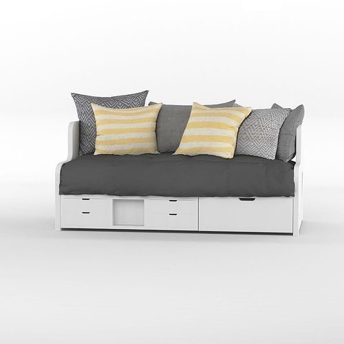 Eva Day Bed  3D model