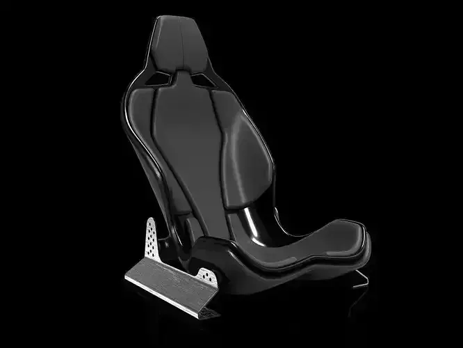 Performance Car Seat with Rails
