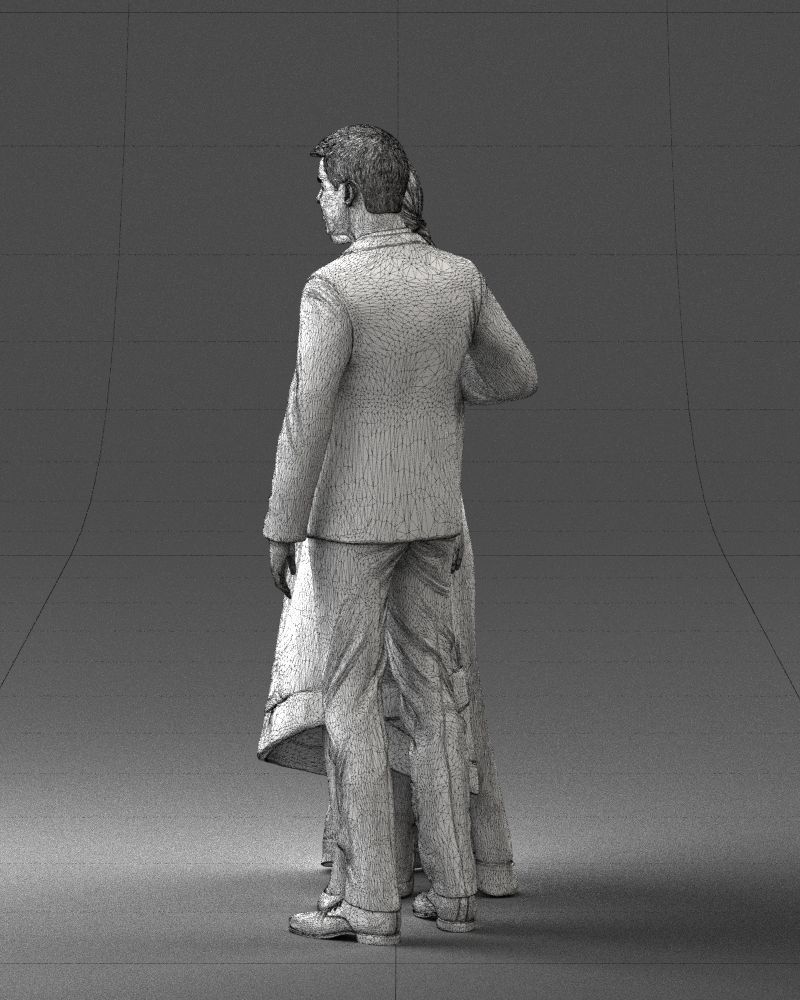 000253 Wedding Couple 0219 3dp 3D print model_14