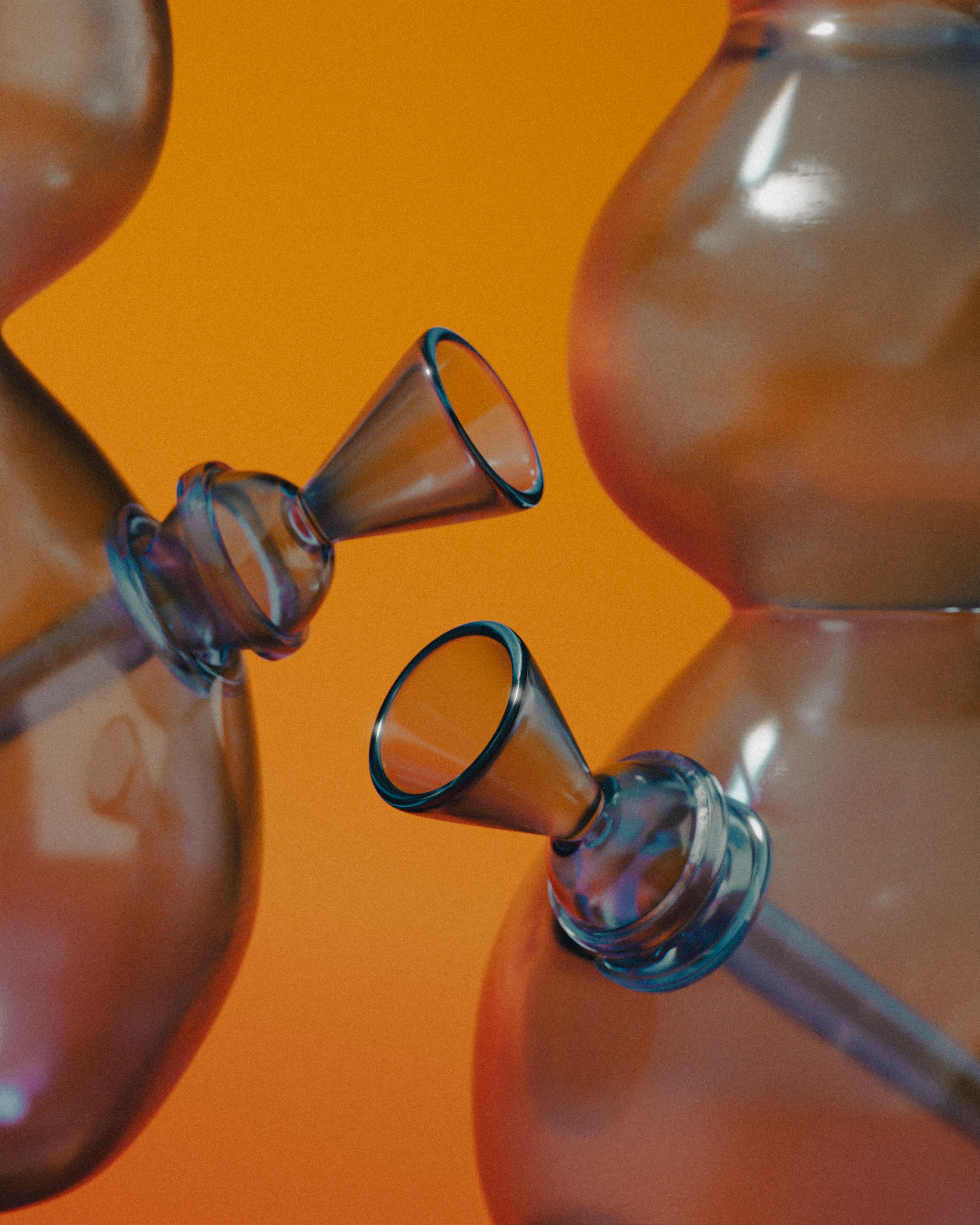 Cannabis Smoking Bong 3D model_5