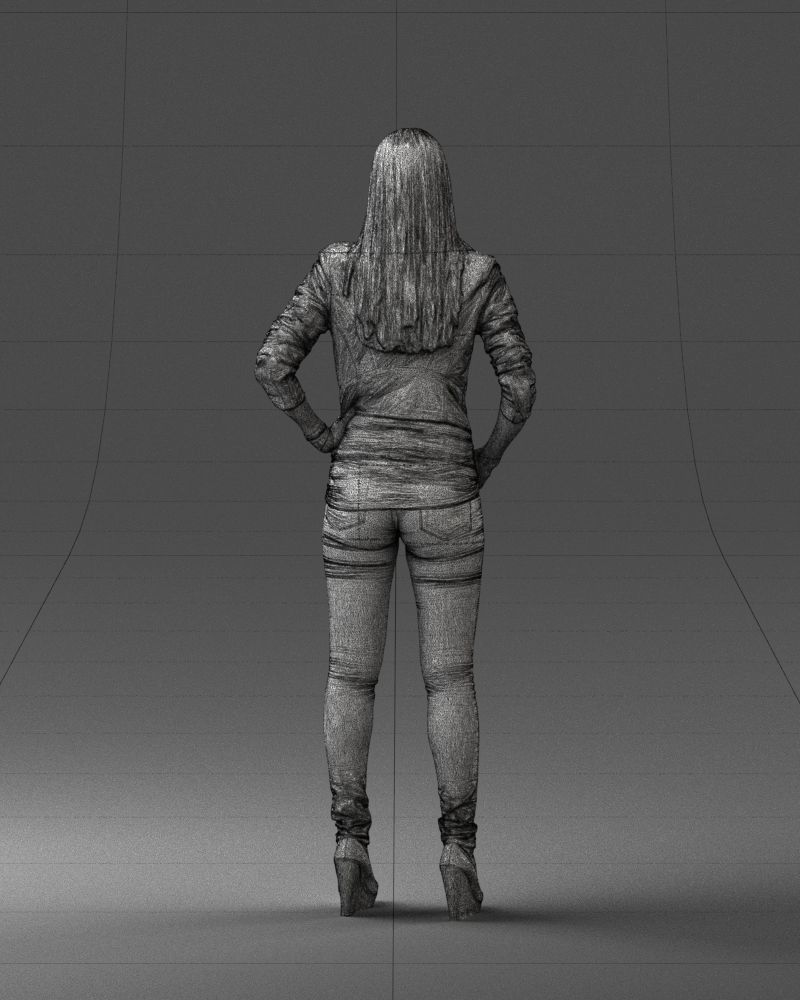 000003 fashion woman 0318 3dp 3D print model_10