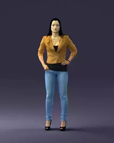 000003 fashion woman 0318 3dp 3D print model