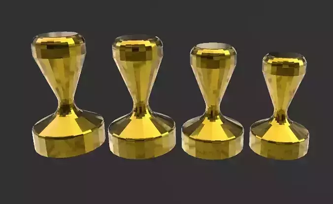 Professional espresso coffee tamper set