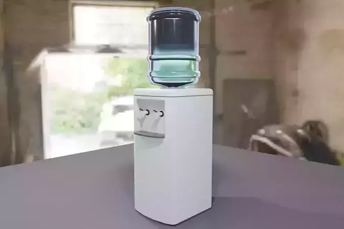 Drinking Fountain - Water -Bebedouro de agua Low-poly 3D model