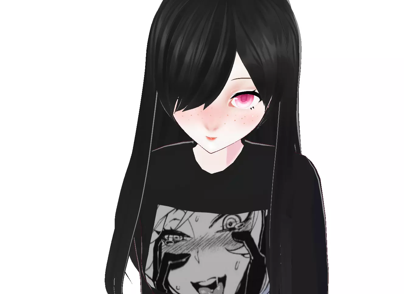 Fay Custom Vtuber Model  Low-poly 3D model_0