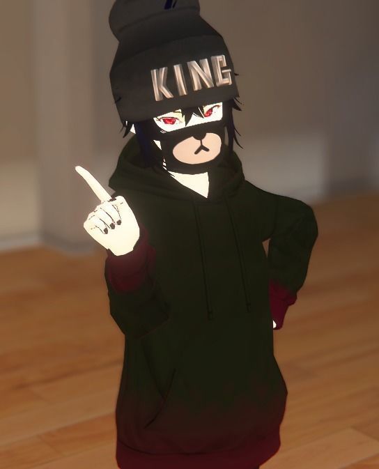 Noah Vtuber Model  Low-poly 3D model_1