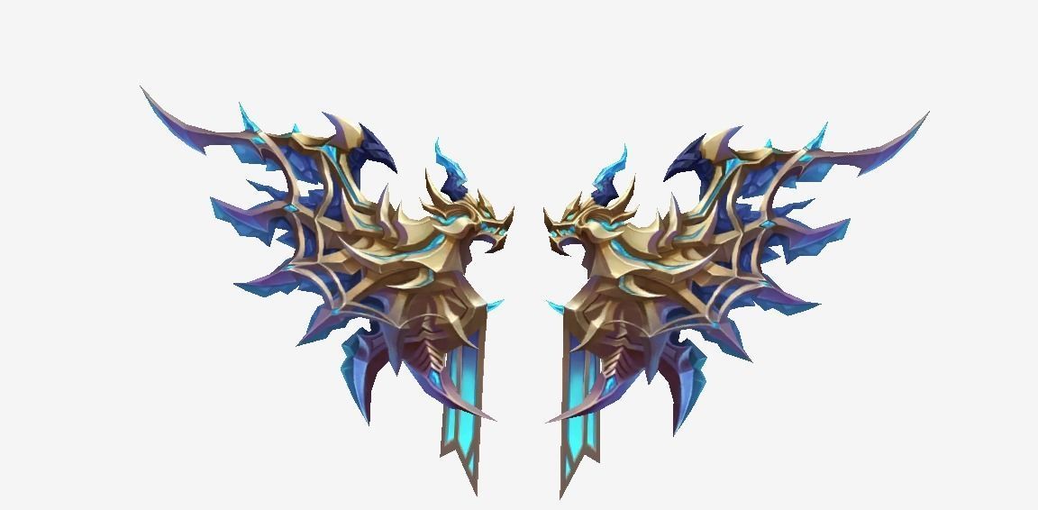 Dragon Wing Low-poly 3D model_8