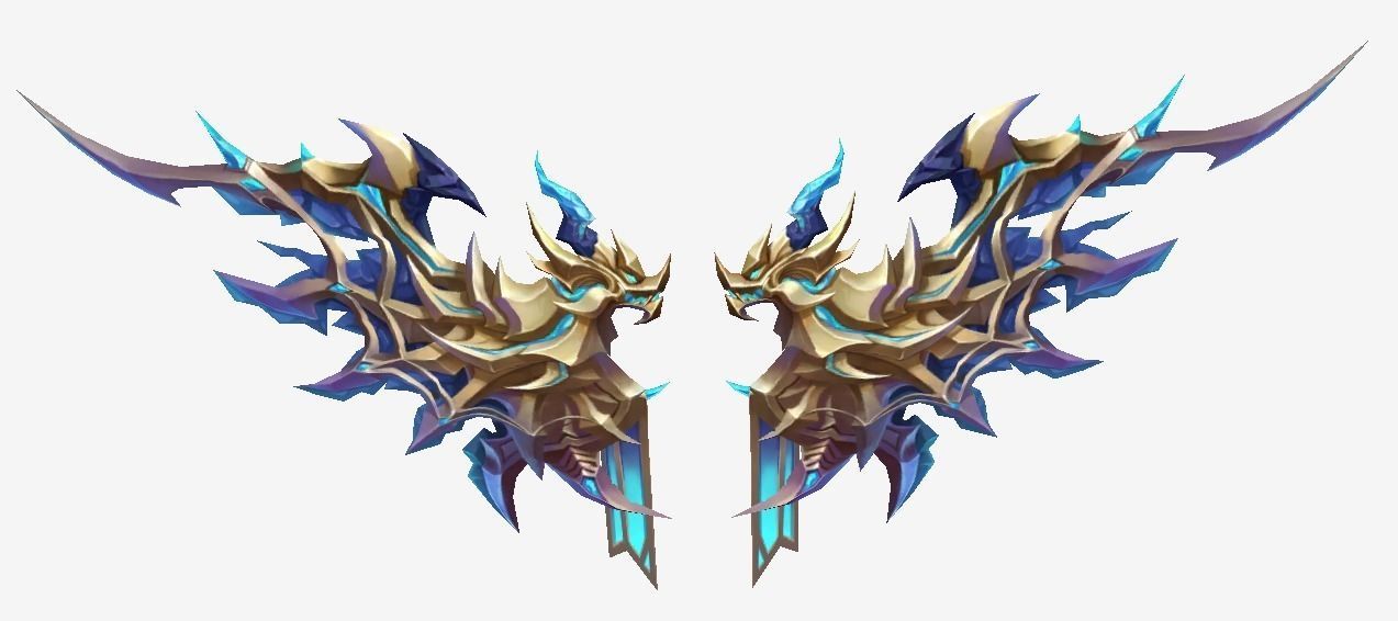 Dragon Wing Low-poly 3D model_11