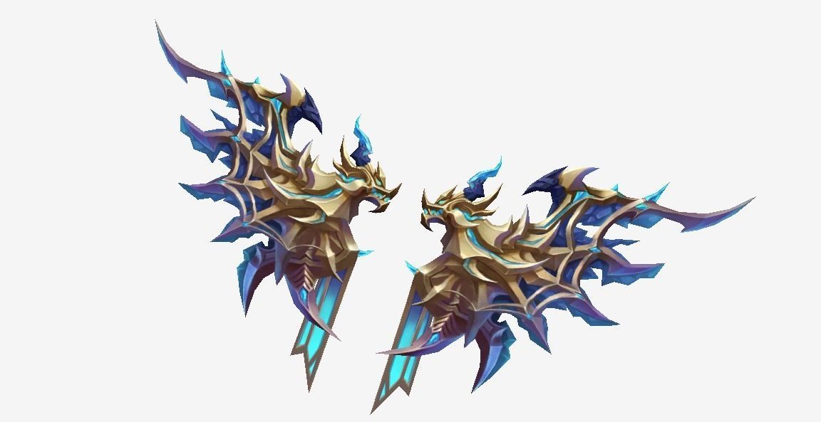 Dragon Wing Low-poly 3D model_9