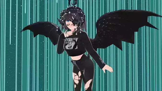 Nikky Custom Vtuber Model 