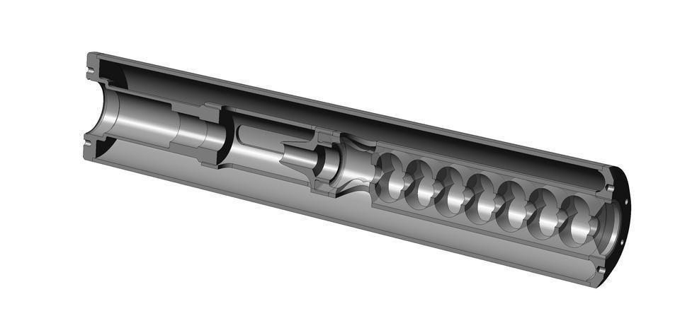 KSUZ M Suppressor based monocore Free 3D model_1